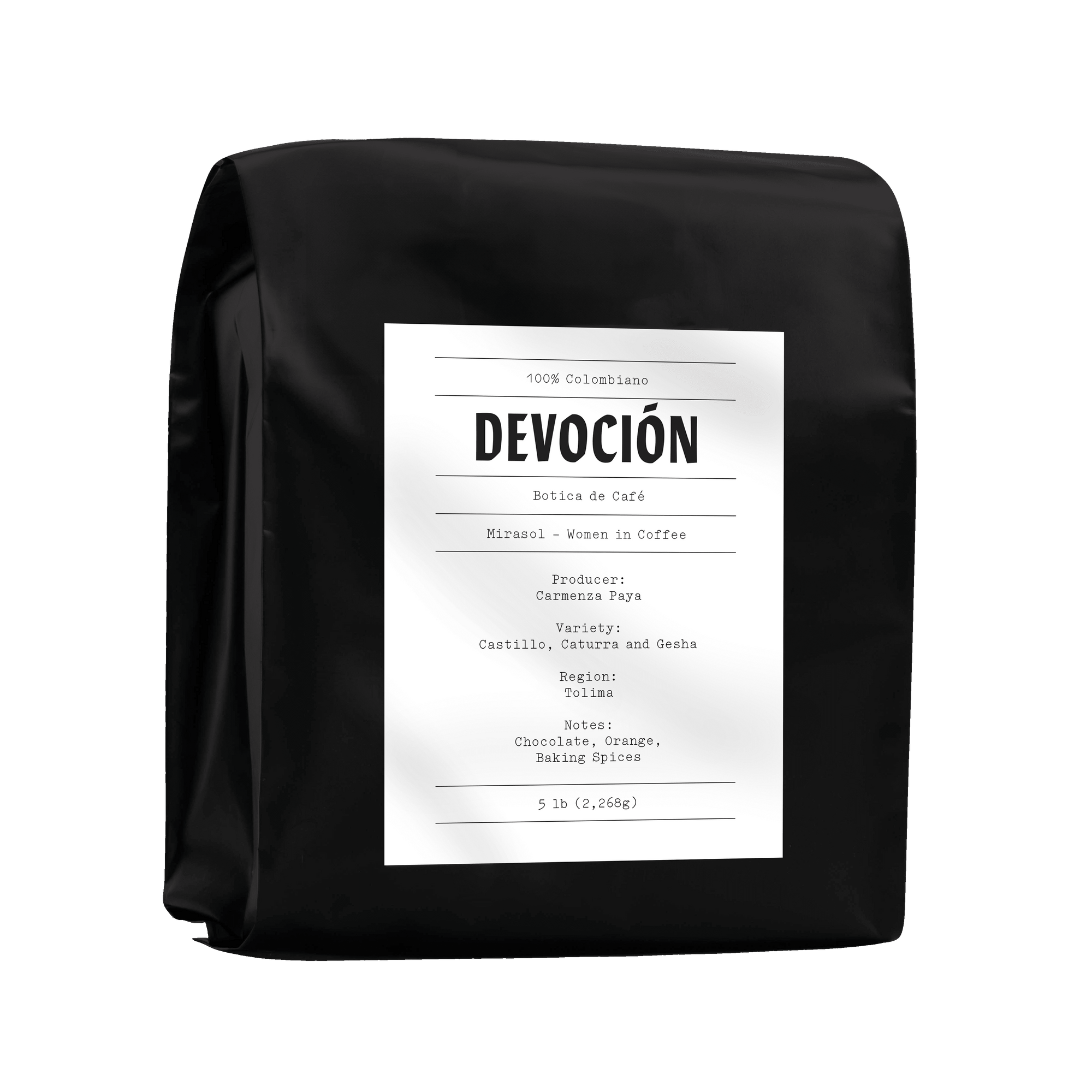 Devoción MIRASOL - WOMEN IN COFFEE - 5LB